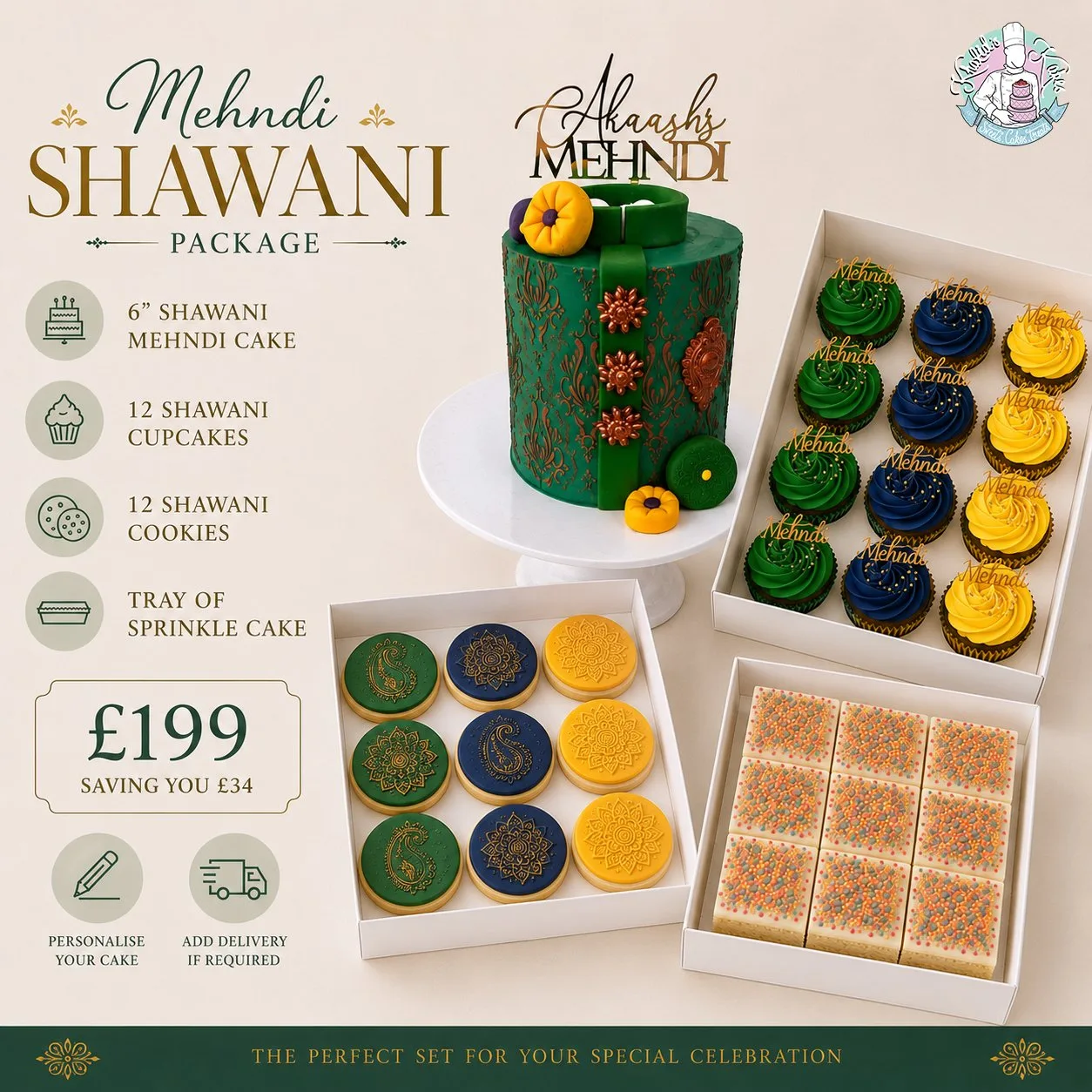 Mehndi Shawani Package