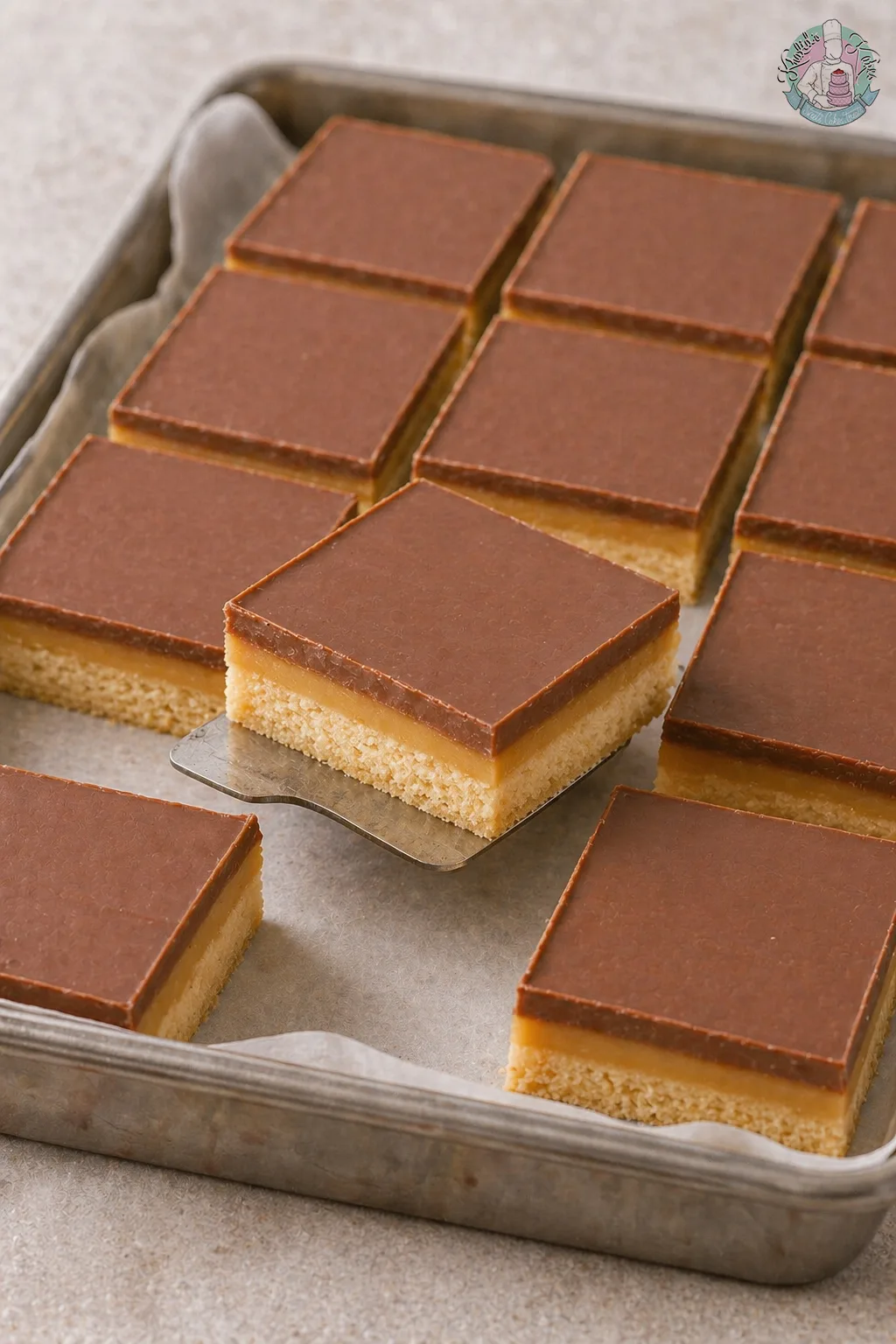 Millionaires Shortbread Traybake