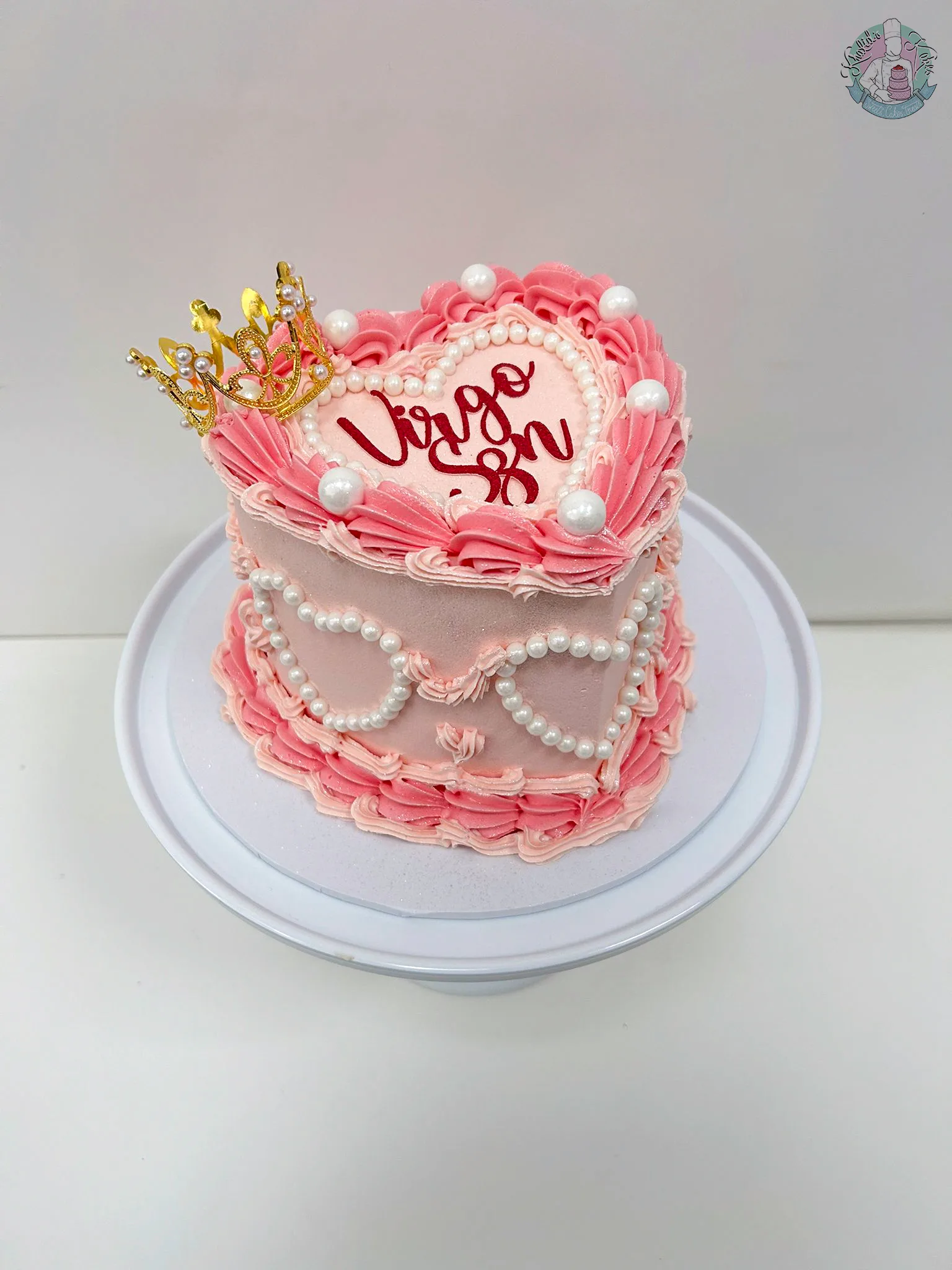 Tiara Heart Cake