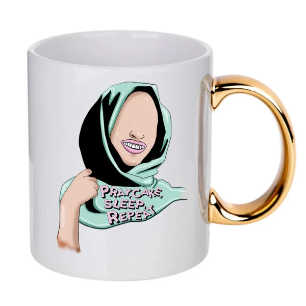 Shop 527 Pray, Cake Sleep Repeat Mug