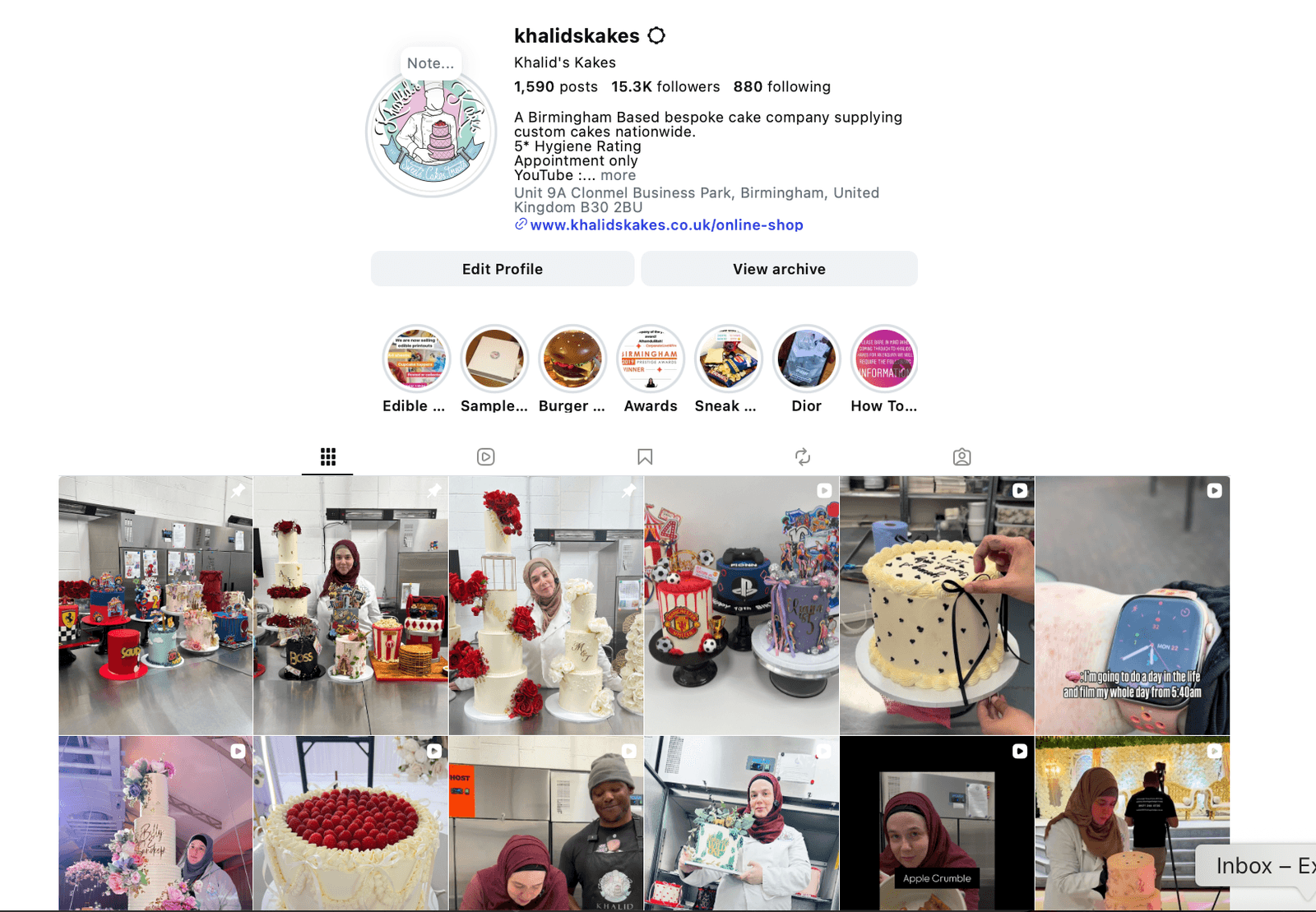 The Kake Klub: How to Earn Free Cakes Just by Ordering From Khalid's Kakes 4 Kake Klub Birmingham cake rewards — Khalids Kakes loyalty points summary screenshot