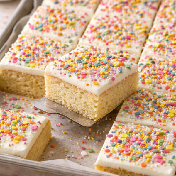 Old School Sprinkle Cake