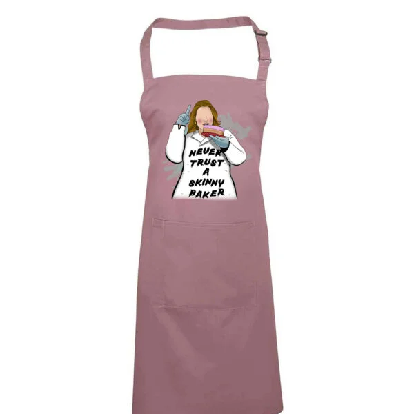 Never Trust a Skinny Baker Apron